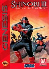 Shinobi III Return of the Ninja Master - (Loose) (Sega Genesis)