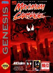 Spiderman Maximum Carnage - (Loose) (Sega Genesis)