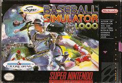 Super Baseball Simulator 1.000 - (Loose) (Super Nintendo)