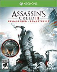 Assassin's Creed III Remastered - (CIB) (Xbox One)