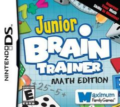 Junior Brain Trainer Math - (CIB) (Nintendo DS)