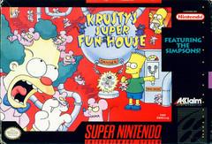 Krusty's Super Fun House | (Cart Only) (Super Nintendo)