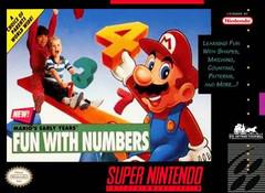 Mario's Early Years Fun With Numbers - (Loose) (Super Nintendo)