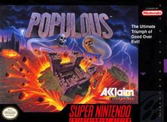 Populous - (Loose) (Super Nintendo)