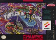 Teenage Mutant Ninja Turtles IV Turtles in Time - (Loose) (Super Nintendo)