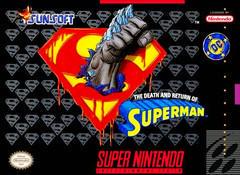 The Death and Return of Superman - (Loose) (Super Nintendo)