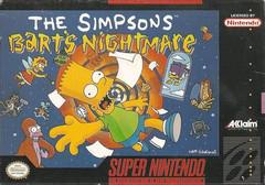 The Simpsons Bart's Nightmare | (Cart Only) (Super Nintendo)