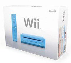 Blue Nintendo Wii System - (Pre) (Wii)