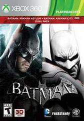 Batman: Arkham Asylum and Batman: Arkham City Dual Pack - (CIB) (Xbox 360)