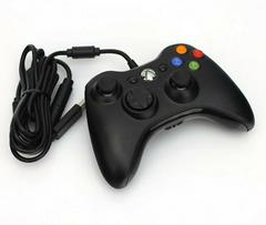 Black Xbox 360 Wired Controller | (Loose) (Xbox 360)