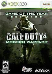 Call of Duty 4 Modern Warfare [Game of the Year] - (Loose) (Xbox 360)