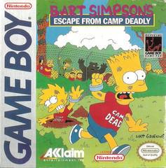 Bart Simpson's Escape from Camp Deadly - (Loose) (GameBoy)