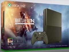 Xbox One S 1 TB Battlefield 1 Special Edition Military Green - (CIB) (Xbox One)