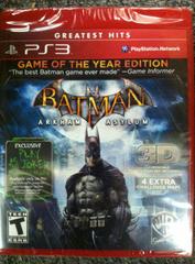 Batman: Arkham Asylum [Game of the Year Greatest Hits] | (Complete) (Playstation 3)