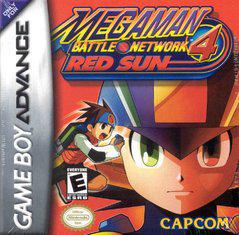 Mega Man Battle Network 4 Red Sun - (Loose) (GameBoy Advance)