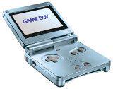 Pearl Blue Gameboy Advance SP - (Pre) (GameBoy Advance)