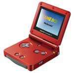 Red Gameboy Advance SP - (Pre) (GameBoy Advance)