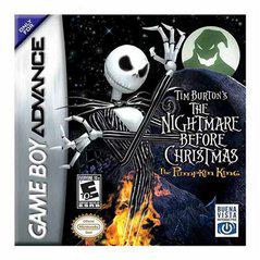 Nightmare Before Christmas: The Pumpkin King - (Loose) (GameBoy Advance)