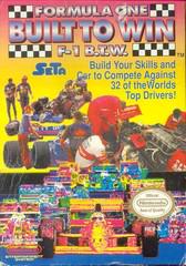 Formula One Built To Win - (Loose) (NES)