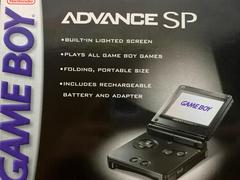 Gameboy advance sp onyx - (Pre) (GameBoy Advance)