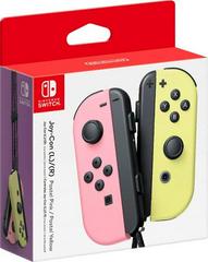 Joy-Con Pastel Pink & Pastel Yellow | (New) (Nintendo Switch)