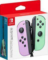 Joy-Con Pastel Purple & Pastel Green | (New) (Nintendo Switch)