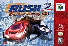 Rush 2 Extreme racing USA - (Loose) (Nintendo 64)
