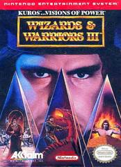 Wizards and Warriors III Kuros Visions of Power - (Loose) (NES)