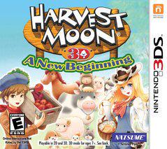 Harvest Moon 3D: A New Beginning - (Loose) (Nintendo 3DS)