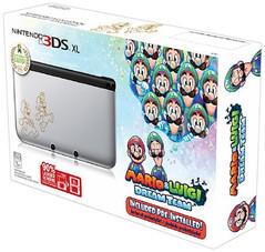 Nintendo 3DS XL Silver Mario & Luigi Limited Edition - (Pre) (Nintendo 3DS)