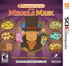 Professor Layton and The Miracle Mask - (Loose) (Nintendo 3DS)