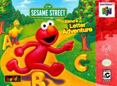 Elmo's Letter Adventure - (Loose) (Nintendo 64)