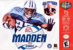 Madden 2001 - (Loose) (Nintendo 64)