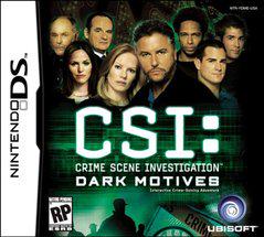 CSI Dark Motives - (CIB) (Nintendo DS)