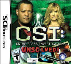 CSI: Crime Scene Investigation Unsolved - (Loose) (Nintendo DS)