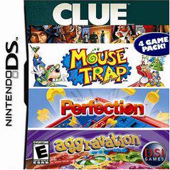 Clue/Mouse Trap/Perfection/Aggravation - (Loose) (Nintendo DS)