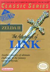 Zelda II The Adventure of Link [Gray Cart] - (Loose) (NES)