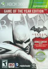 Batman: Arkham City [Game of the Year Platinum Hits] - (CIB) (Xbox 360)