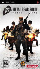 Metal Gear Solid Portable Ops - (Loose) (PSP)