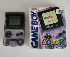 Game Boy Color Atomic Purple - (CIB) (GameBoy Color)