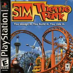 Sim Theme Park - (Loose) (Playstation)