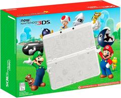 New Nintendo 3DS Super Mario White Edition - (CIB) (Nintendo 3DS)