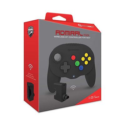 Hyperkin Admiral Wireless BT Controller Black for N6/PC/Mac/Switch/Switch lite