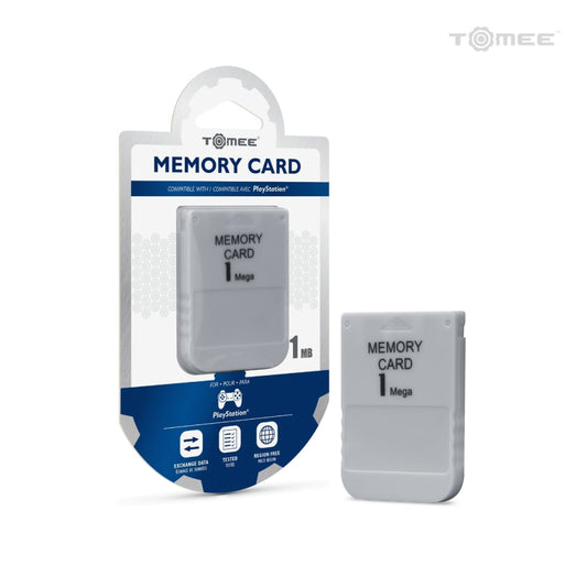 Tomee 1MB Memory Card For Playstation®/PlayStation 2®