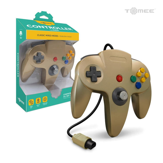 Tomee Controller For N64® (Gold)