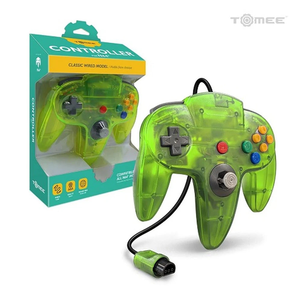 Tomee Controller For N64® (Cyanine/Jungle)