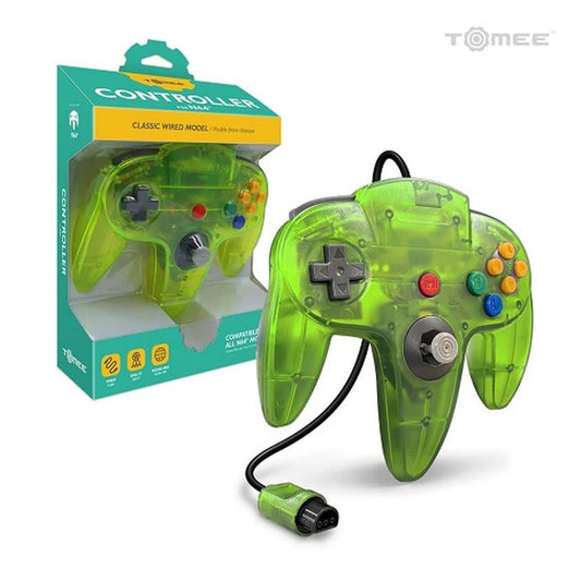 Tomee Controller For N64® (Cyanine/Jungle)