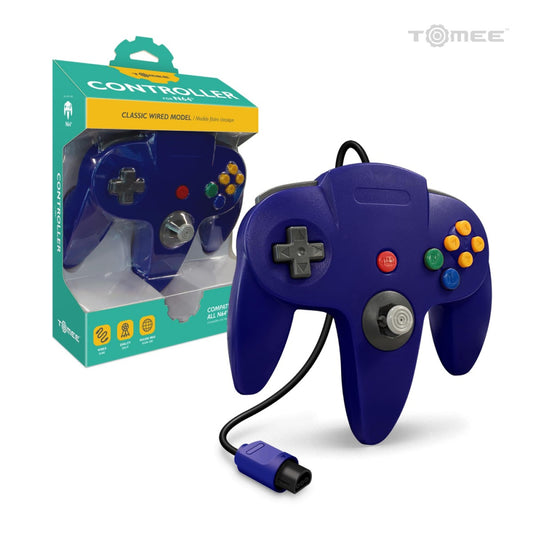 Tomee Controller For N64® (Blue)