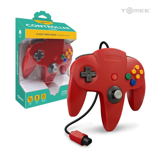 Tomee Controller For N64® (Red)