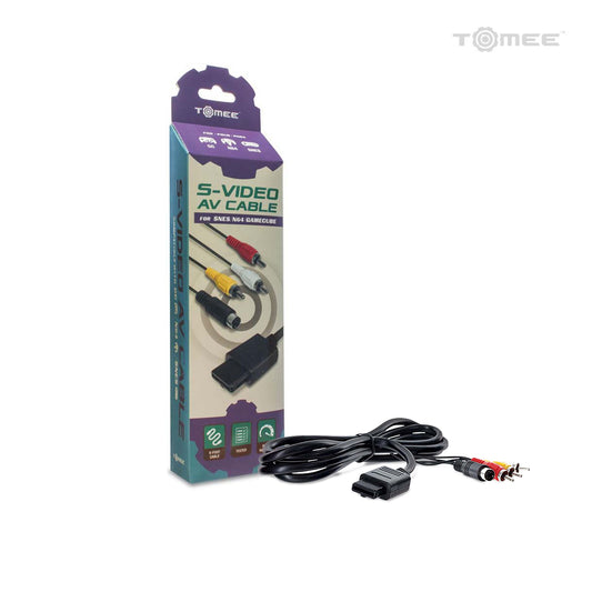 Tomee S-Video AV Cable For GameCube®/N64®/Super NES®